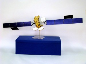 Maquette satellite telecommunication © Espace Maquette