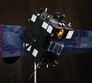 Maquette satellite ROSETTA © Espace Maquette